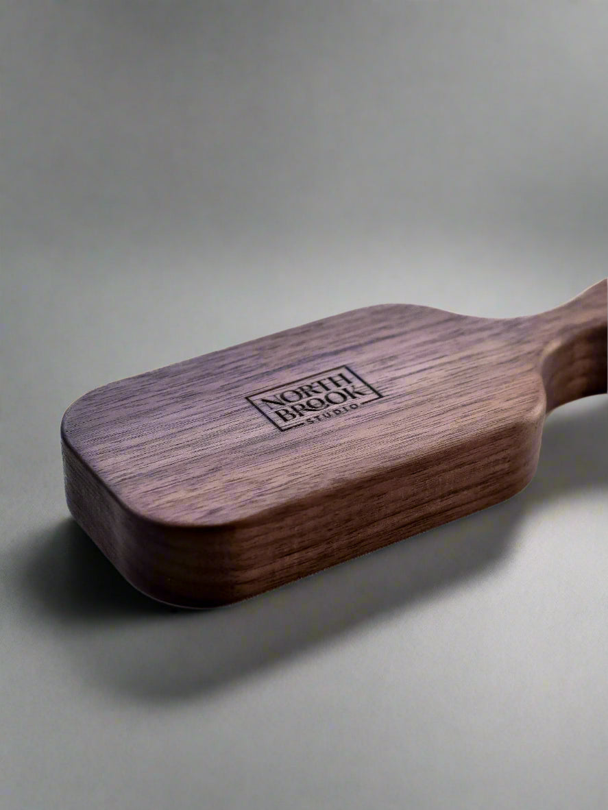 Black Walnut - Handle Egg Server