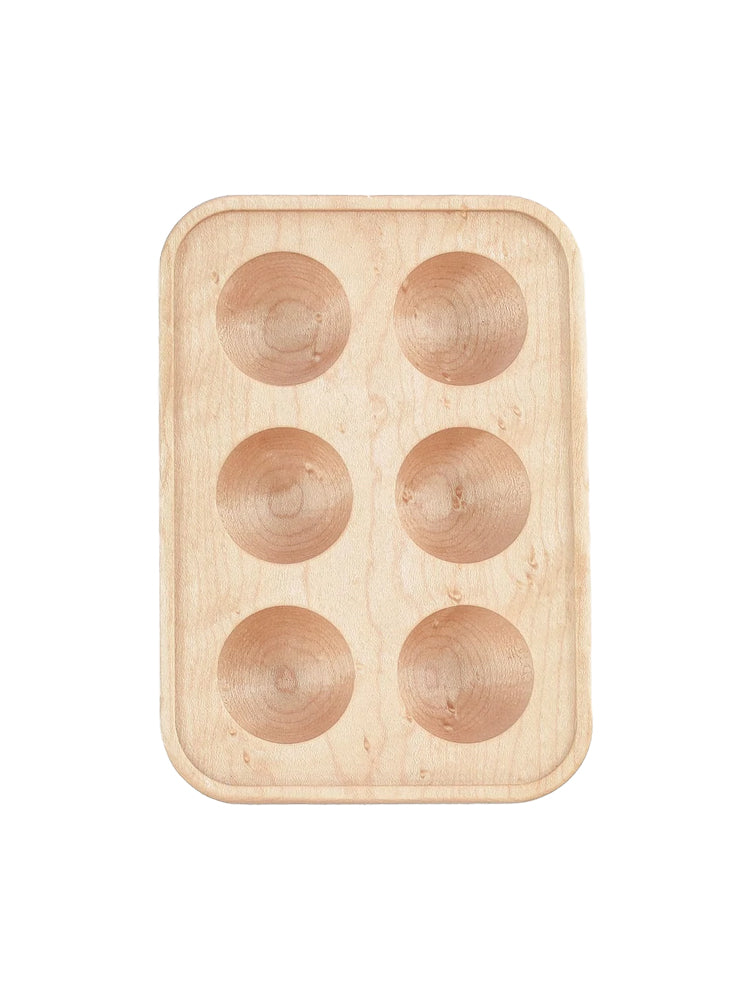 Bird's Eye Maple - Classic Egg Tray