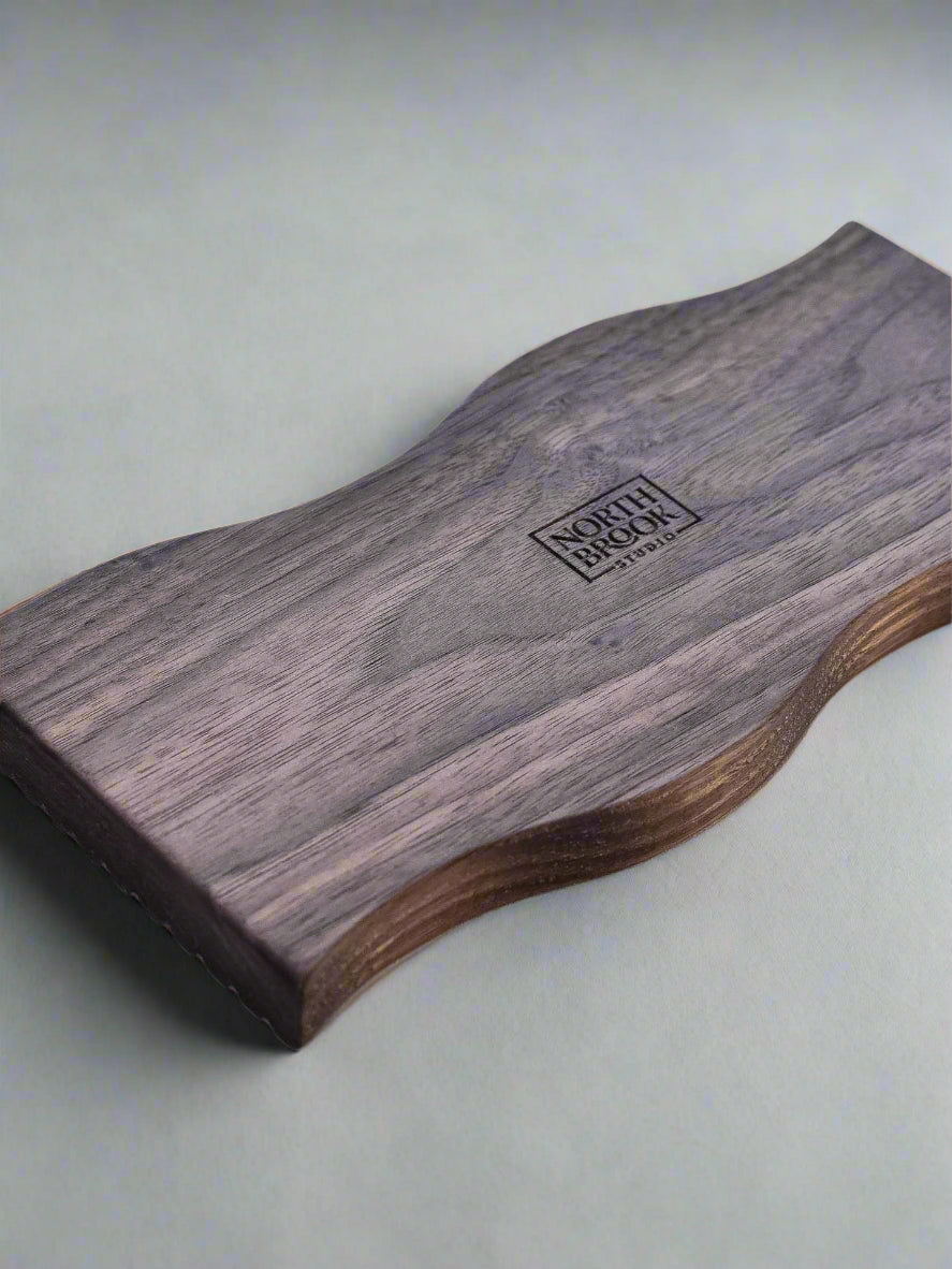 Black Walnut - Wave Tray