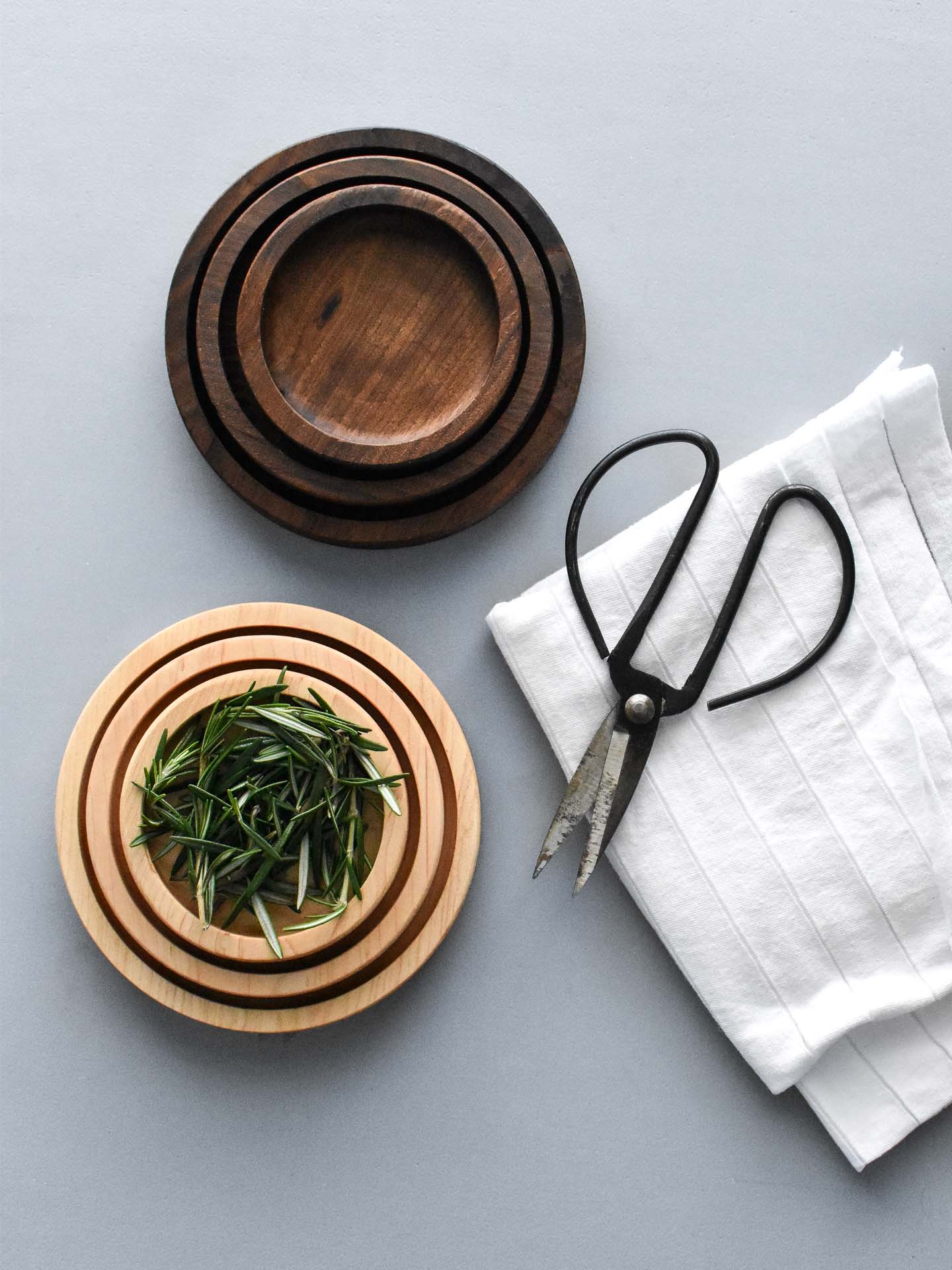 Black Walnut - Nesting Trays